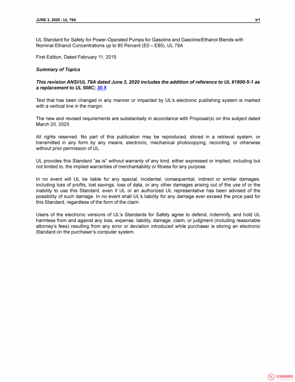 UL 79A PDF UL 79A PDF